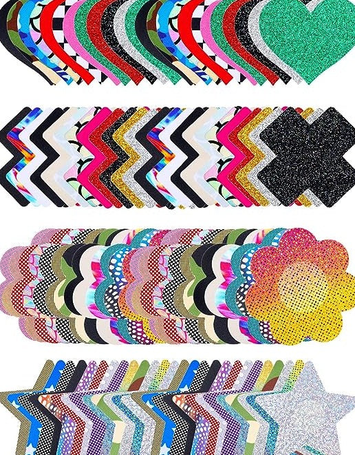 Random 5 Pair Nipple Covers